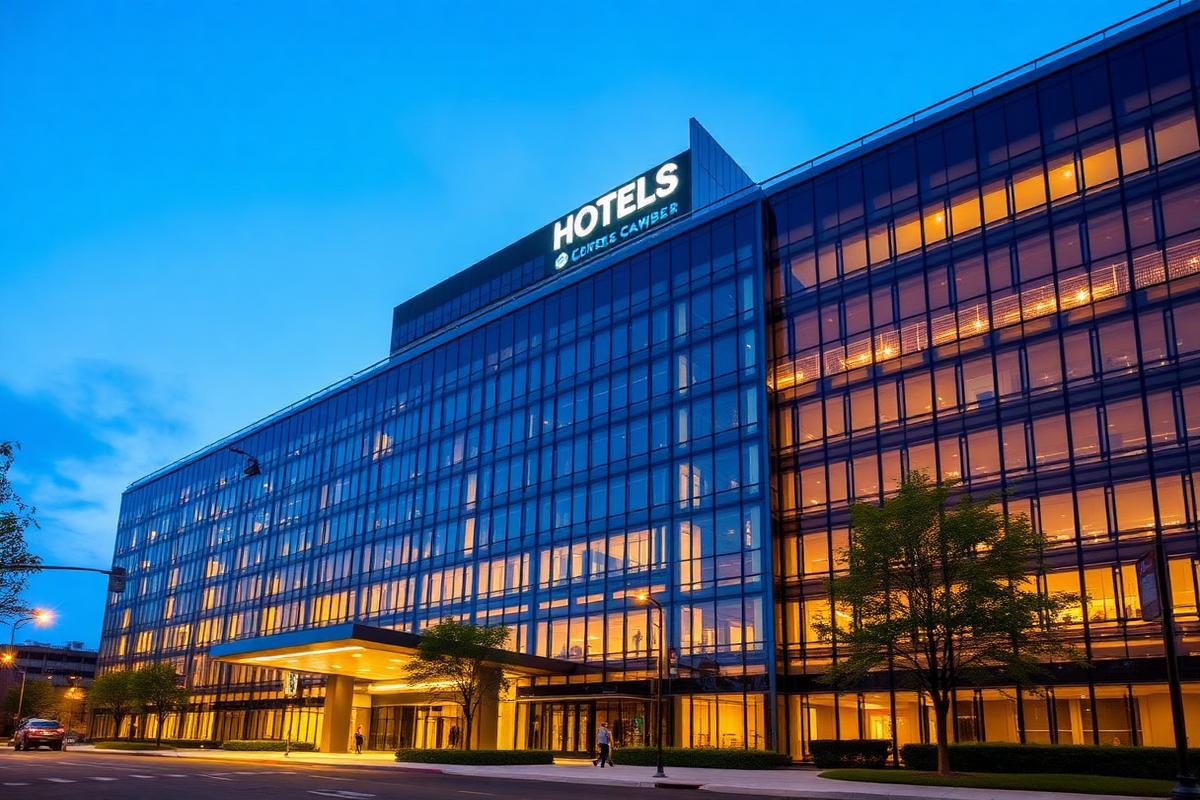 312-room hotel and conference center