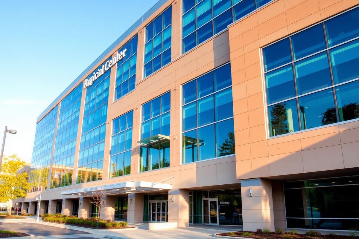 9-story regional medical center